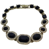 Givenchy black metal bracelets