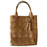 Michael Kors brown leather handbag