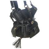 Lancel 1er flirt black leather handbag