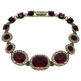 Givenchy red metal bracelets