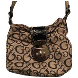 Guess black leather handbag
