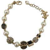 Chanel gold steel bracelets