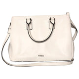 Cerruti white leather handbag