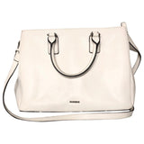 Cerruti white leather handbag
