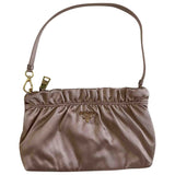 Prada pink cloth handbag