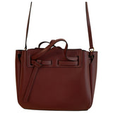 Loewe lazo red leather handbag