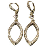 Givenchy gold metal earrings