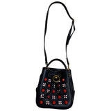 Mulberry navy leather handbag
