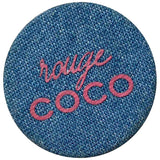 Chanel blue cloth pins & brooches