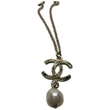 Chanel cc gold metal necklaces