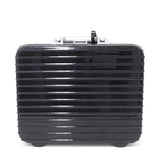 Rimowa black metal travel bag