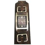 Guess brown steel watch