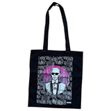 Karl Lagerfeld black cotton handbag