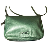 Bimba Y Lola metallic leather handbag