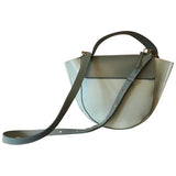 Wandler hortensia green leather handbag