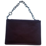 Alexander Wang burgundy leather handbag