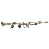 Guess pink metal bracelets
