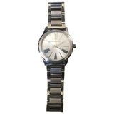 Michael Kors silver steel watch