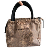 Sonia Rykiel beige polyester handbag