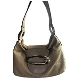 Guess beige cotton handbag