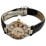 Cartier must 21  steel watch