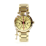 Vivienne Westwood gold steel watch