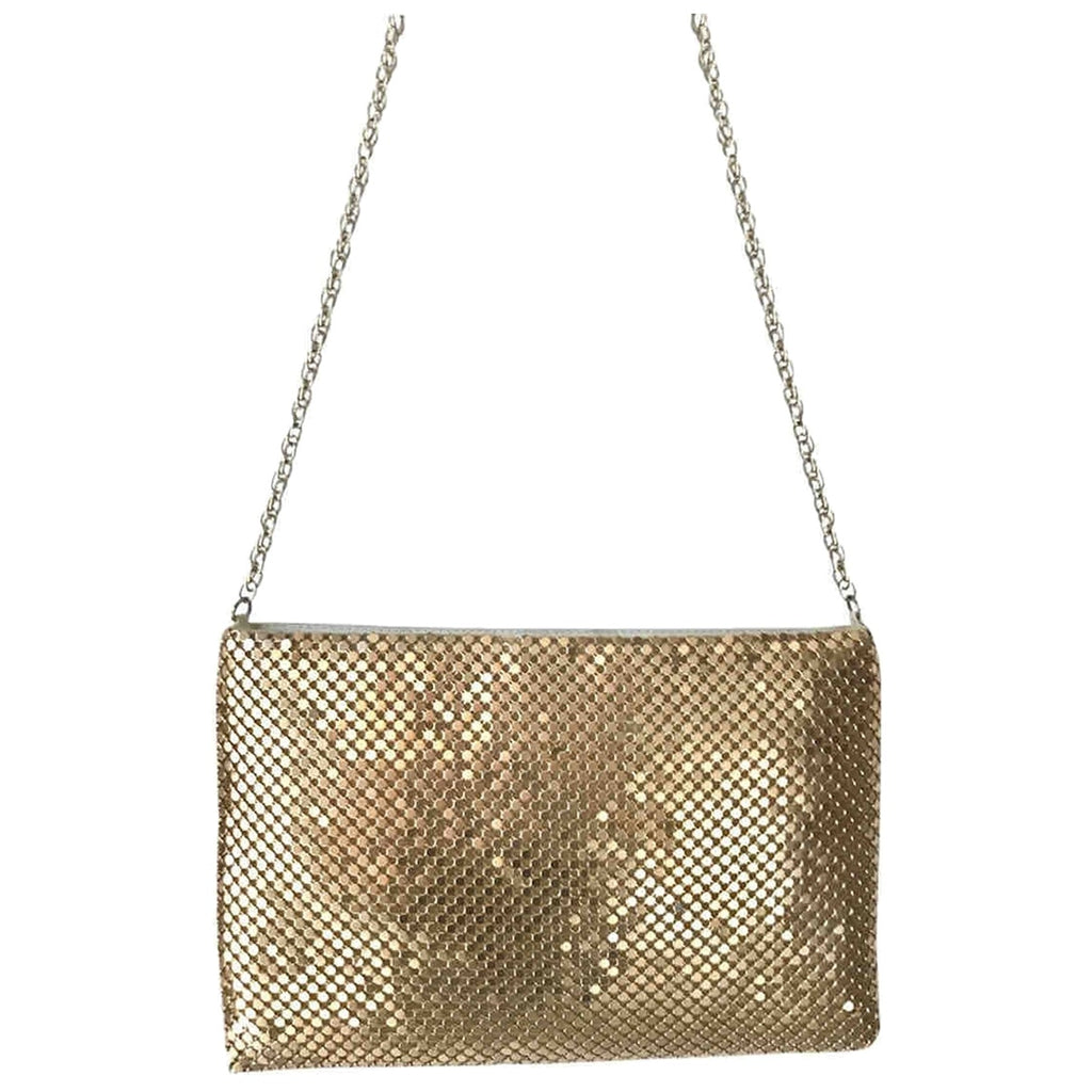 Paco Rabanne gold metal clutch bag – Luxify Marketplace