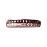 Boucheron quatre brown pink gold rings