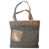 Dior khaki cloth handbag