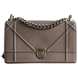 Dior diorama beige leather handbag