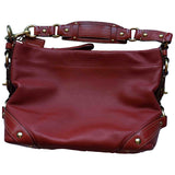 Coach carly red leather handbag