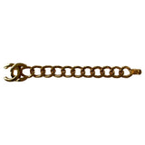 Chanel cc gold chain bracelets