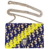 Dior diorama beige cloth handbag