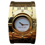 Gucci twirl  gold watch
