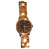 Marc Jacobs gold steel watch