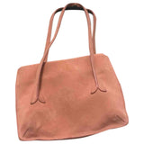Rouje j pink leather handbag
