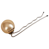Chanel chanel beige pearl hair accessories