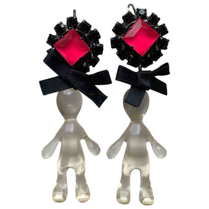 Marni multicolour plastic earrings
