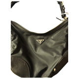 Prada black synthetic handbag