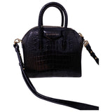Givenchy antigona black leather handbag