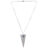 Chanel cc silver steel necklaces
