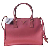 Prada galleria pink leather handbag