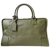 Loewe green leather bag