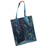 Kenzo metallic plastic handbag