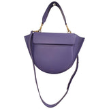Wandler hortensia purple leather handbag