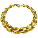 Givenchy gold metal necklaces