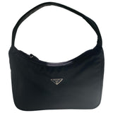 Prada tessuto  black polyester handbag