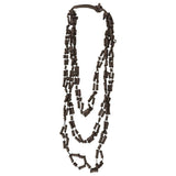 Marni brown cloth necklaces