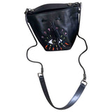 Kenzo black leather handbag