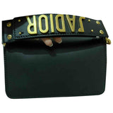 Dior j'adior black leather handbag